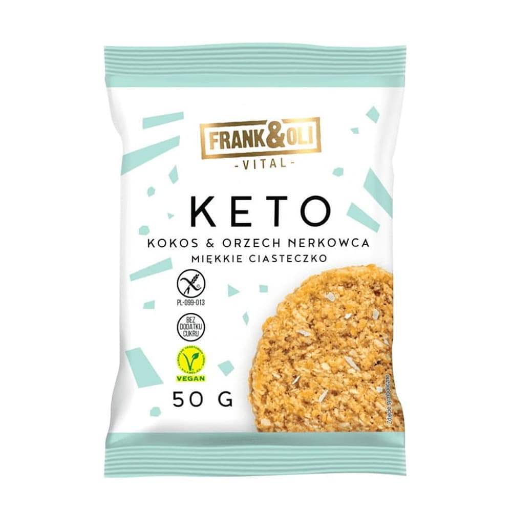 Ciastko kokosowe z orzechami nerkowca Fra 50g