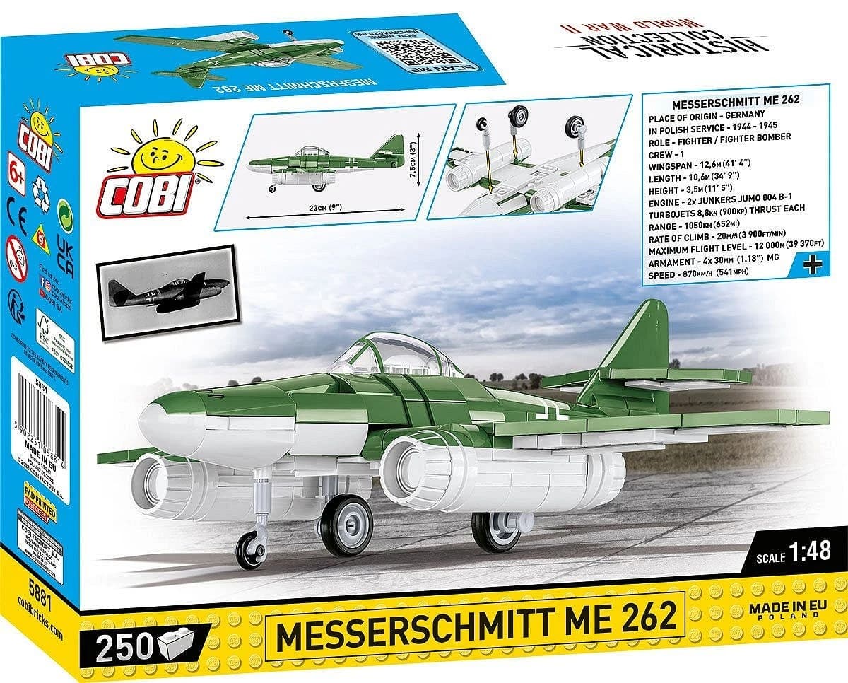 Messerschmitt Me 262 pierwszy odrzutowy myśliwiec COBI