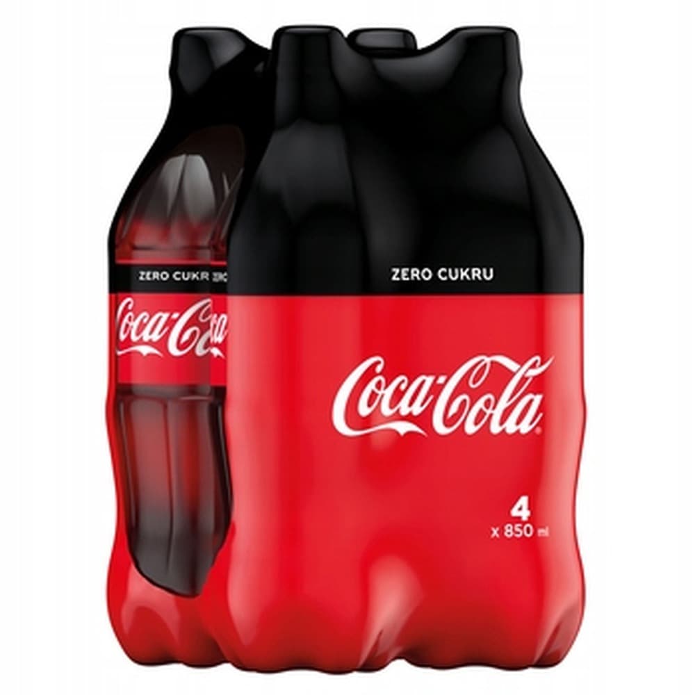 Coca Cola Zero napój gazowany 4 x 850 ml