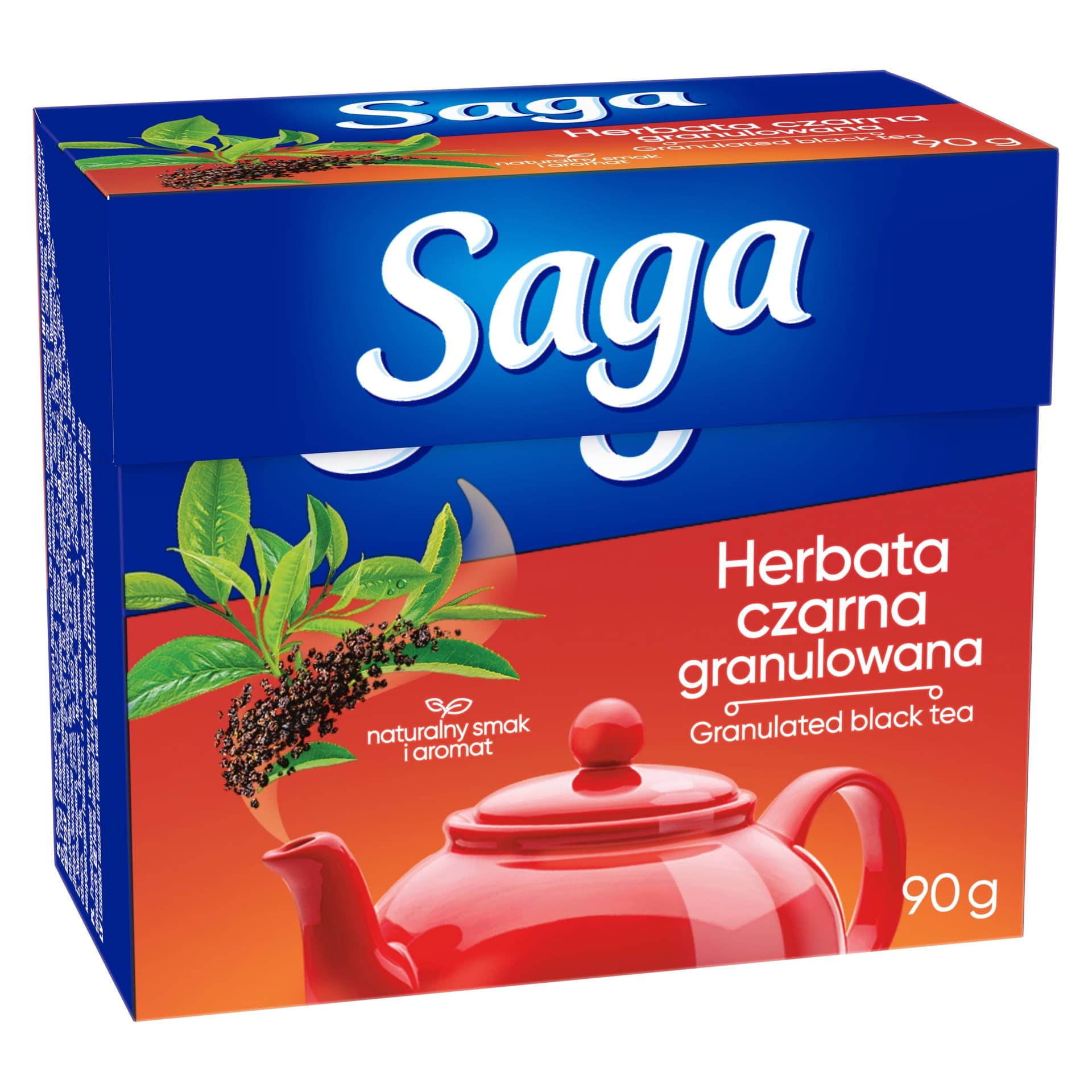Czarna herbata Saga granulowana 90 g