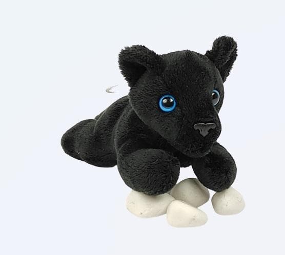 Czarna pantera figurka dekoracyjna 14 cm