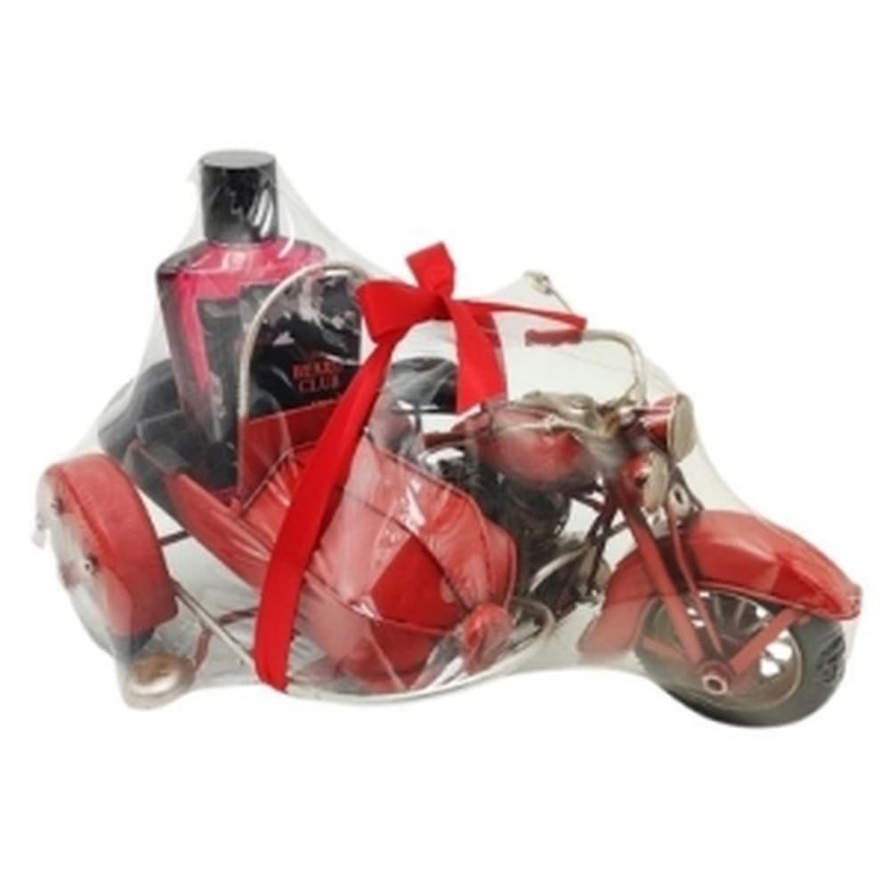 Czerwony dwuelementowy komplet motocyklowy Aurora