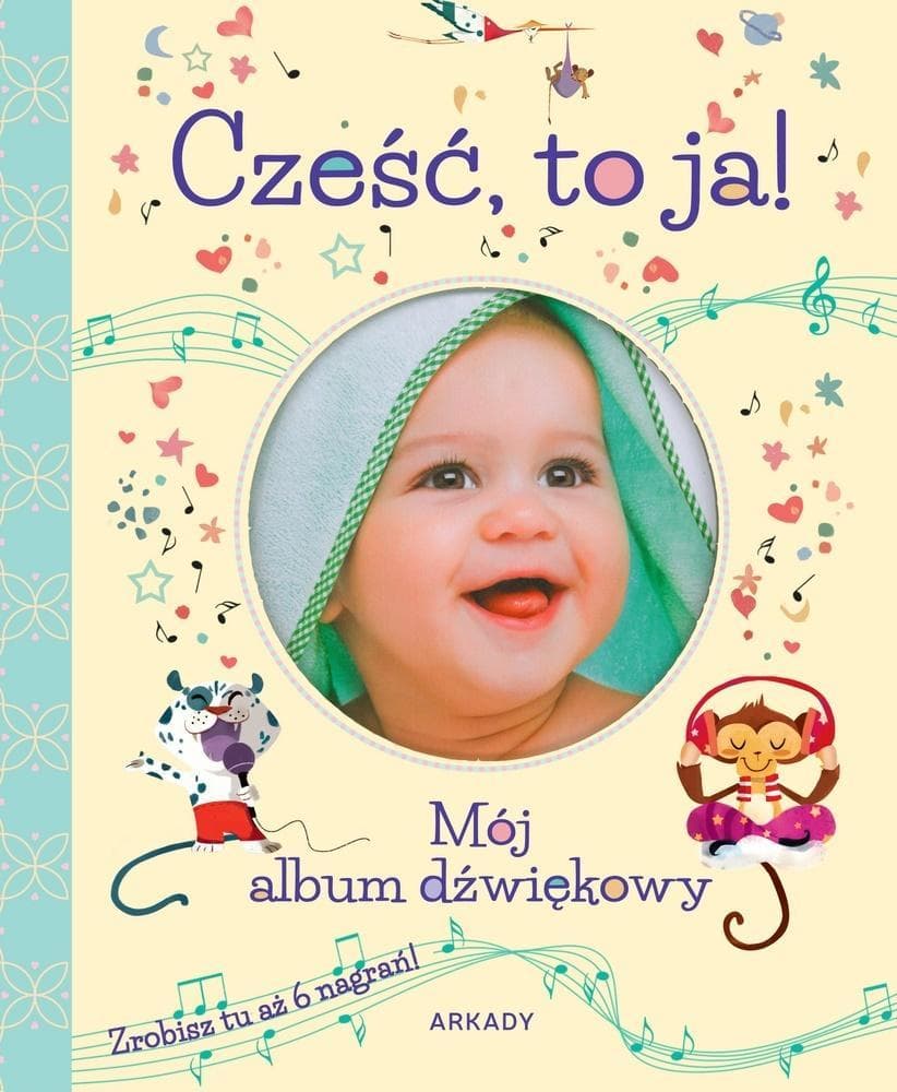 Album dźwiękowy do nagrywania głosu dziecka