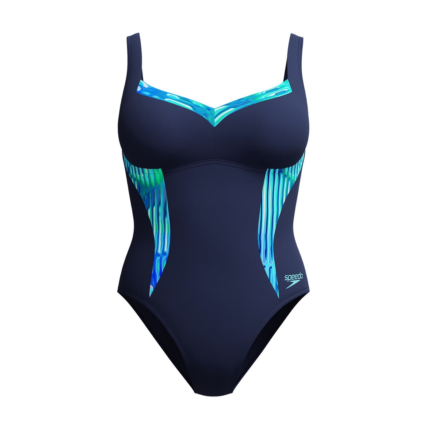 Damski strój kąpielowy jednoczęściowy elegancki