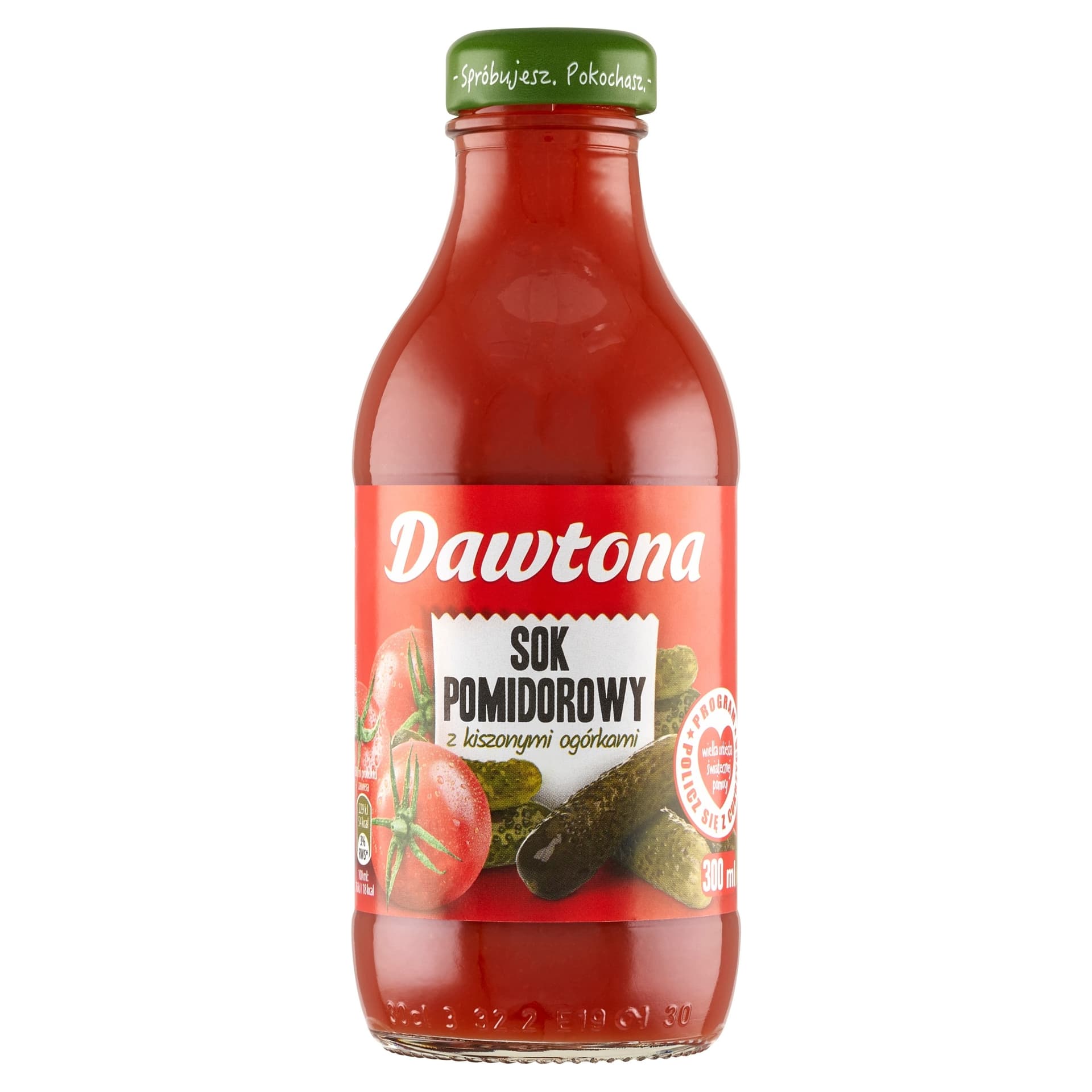 Dawtona Sok Pomidorowy z Ogórkiem Kiszonym 300 ml