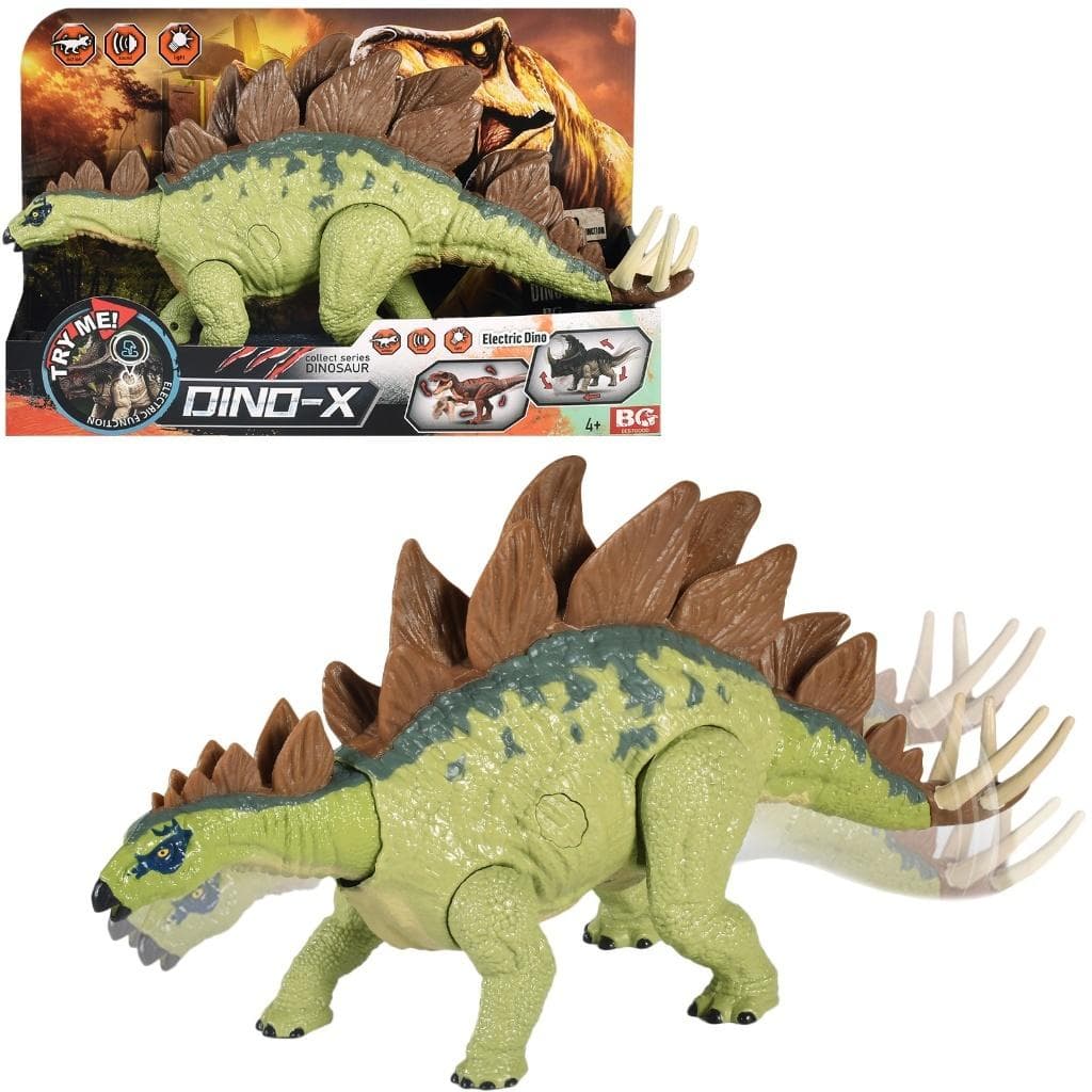 Dinozaur interaktywny na baterie z efektami dźwiękowymi i świetlnymi