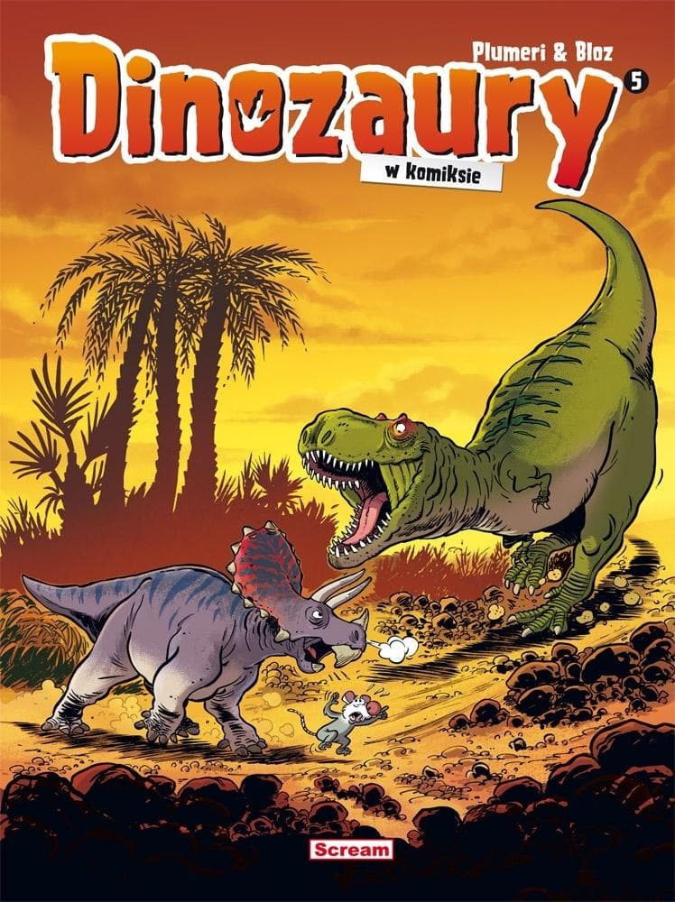 Dinozaury Tom 5 - Arnaud Plumeri komiks dla dzieci