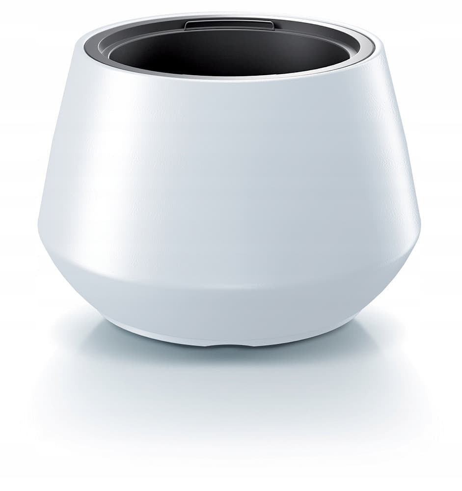 Doniczka Heos biała o wymiarach 44 x 30 cm