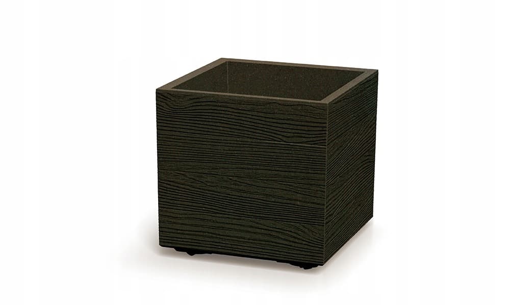 Doniczka Lamia 23 cm w kolorze kawowym