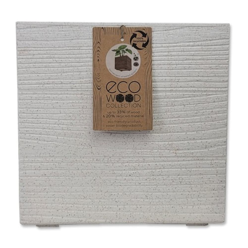 Doniczka okrągła Madera 30 cm biała