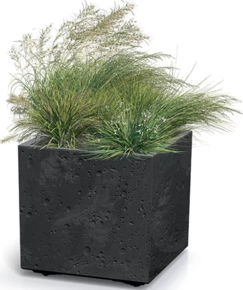 Doniczka Sierra okrągła 40 cm marengo