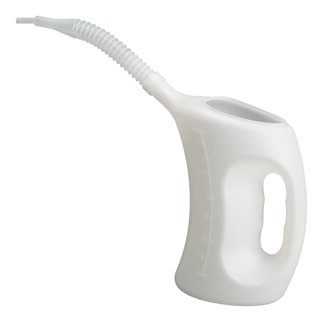 Dozownik do oleju z wylewką 5 l polietylenowy