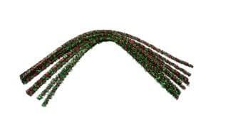 Druciki kreatywne dwukolorowe 30 cm 10 sztuk