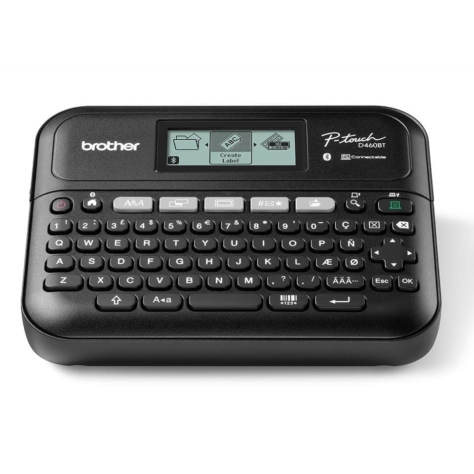 Drukarka etykiet Brother P-Touch D460BTVP z Bluetooth