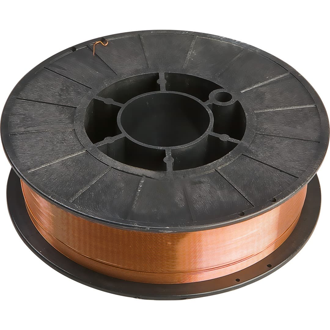 Drut spawalniczy miedziowany 0.8 mm, 5 kg