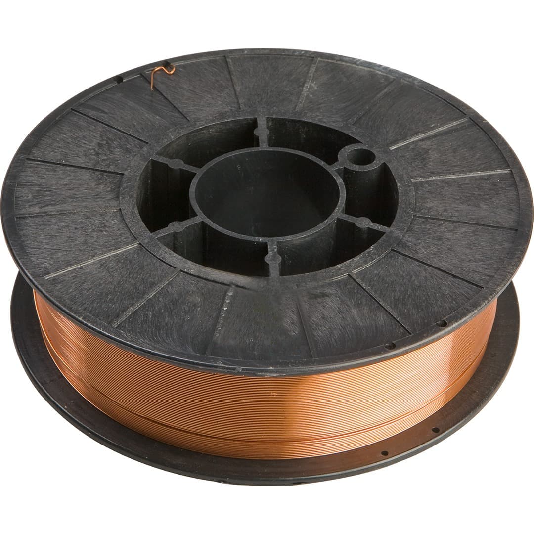 Drut spawalniczy miedziowany 1.0 mm, 5 kg