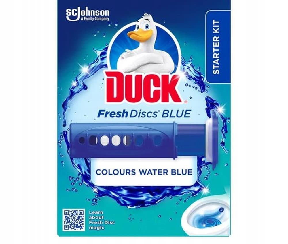 Duck Krążek Żelowy do WC Blue Water 36 ml