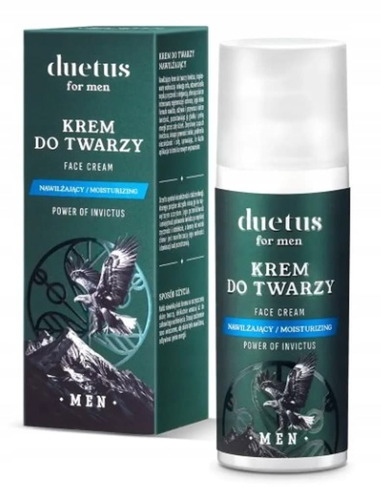 Duetus Krem do Twarzy dla Mężczyzn Nawilżający 50 ml