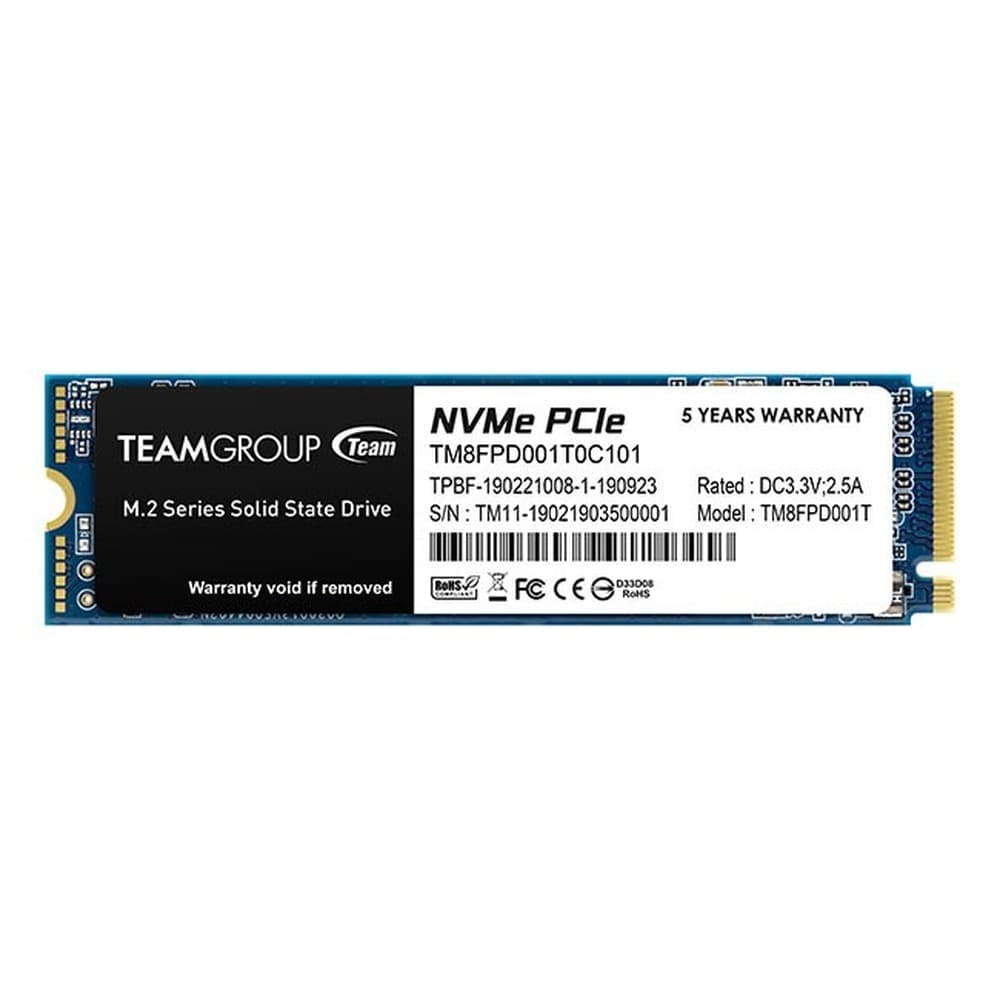 Dysk SSD Team Group MP33 Pro NVMe PCIe 3.0 M.2 2280 1 TB