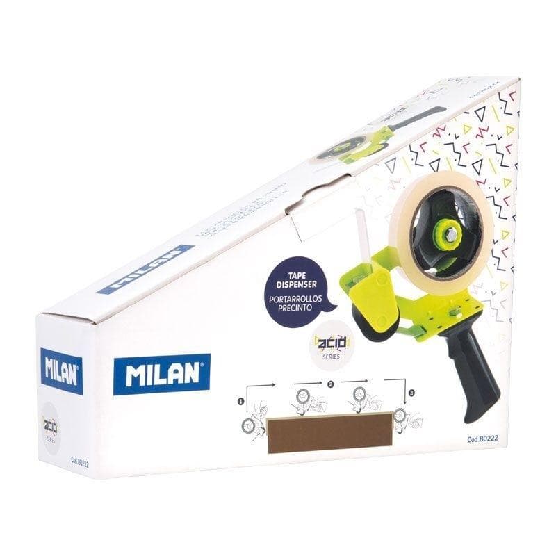 Dozownik do taśmy pakowej MILAN Acid żółty