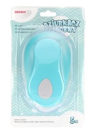 Dziurkacz ozdobny Jajko 5 cm Mix opraw