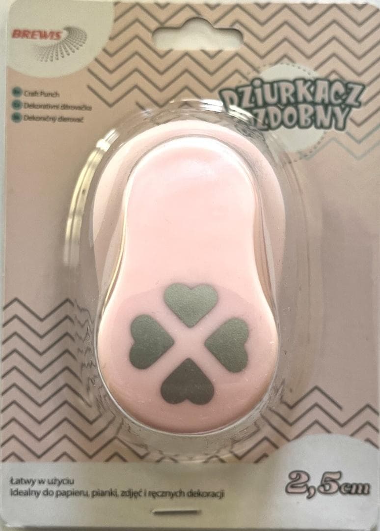 Dziurkacz ozdobny Serca 2.5 cm do papieru