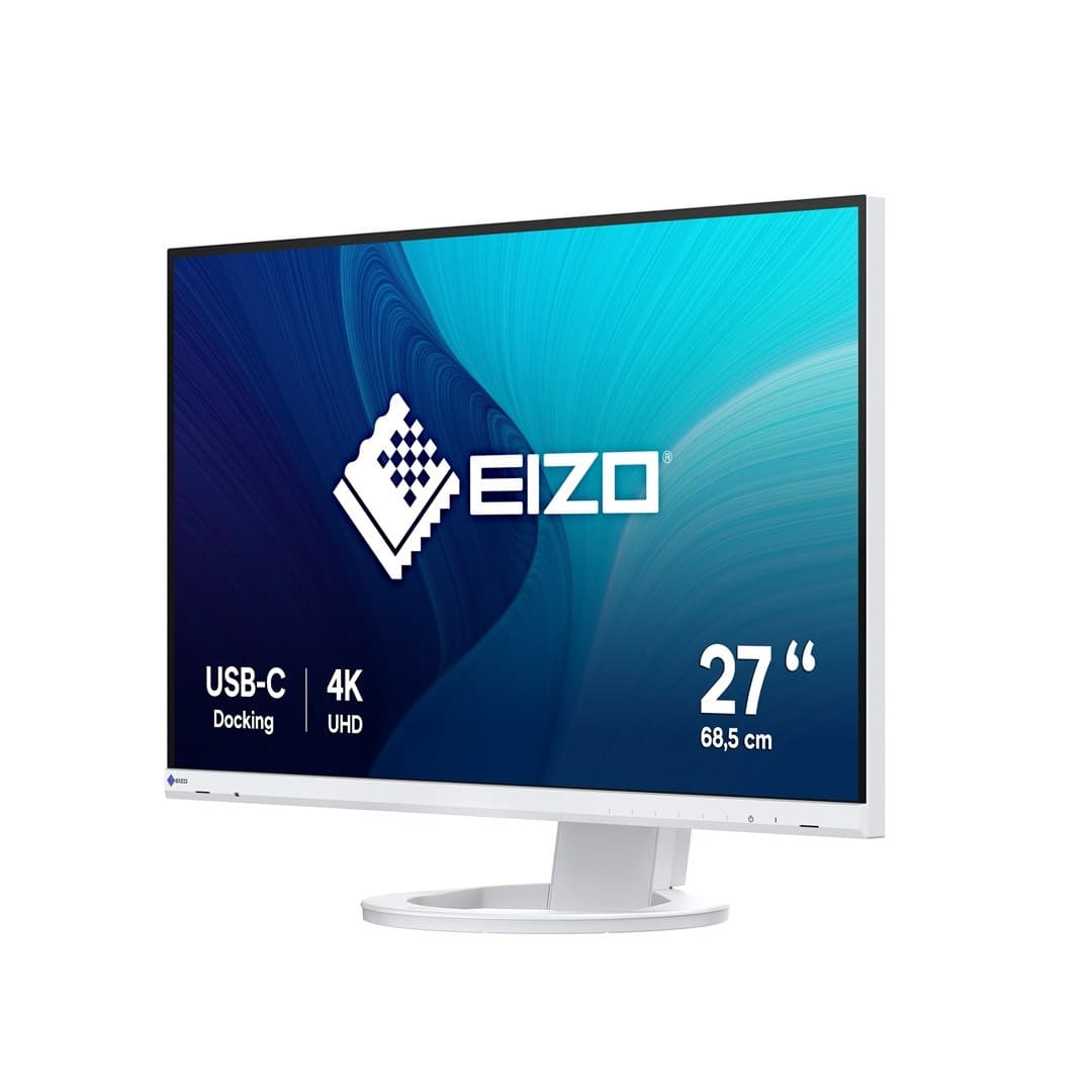 EIZO FlexScan EV2740S-WT monitor LCD IPS 27 cali 4K UHD biały