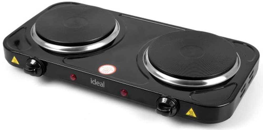 Eldom Kuchenka elektryczna 2-płytowa o maksymalnej mocy 2600 W