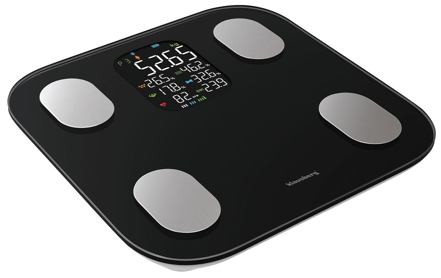 Elektroniczna waga łazienkowa z analizatorem składu ciała Klausberg KB-7854