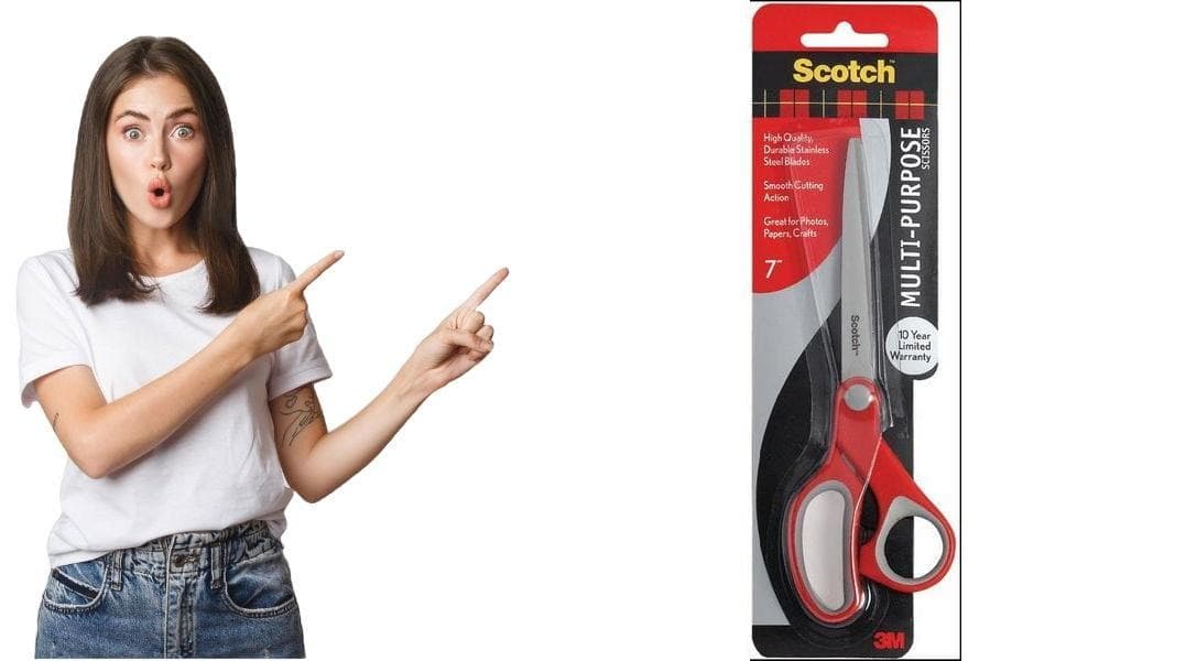 Ergonomiczne nożyczki Scotch 18,5 cm 3M