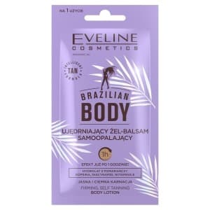 Eveline Brazilian Body żel-balsam samoopalający odcień ciemny 12 ml