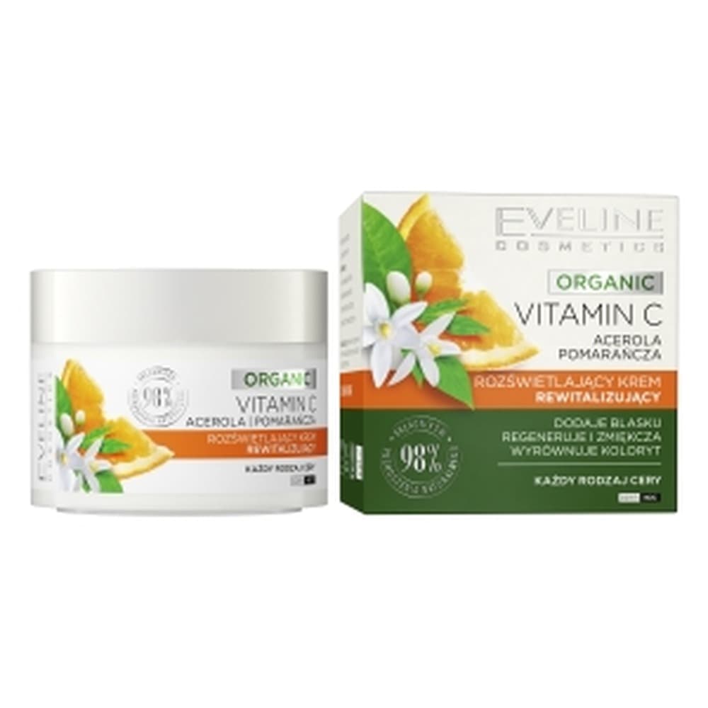 Eveline Organic krem do twarzy z witaminą C 50 ml
