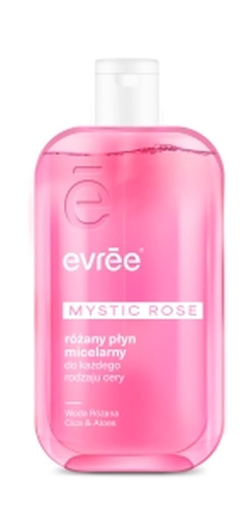 Evree płyn micelarny do demakijażu twarzy Rose 330 ml