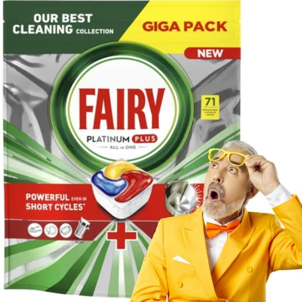 Fairy Platinum kapsułki do zmywarki 71 sztuk
