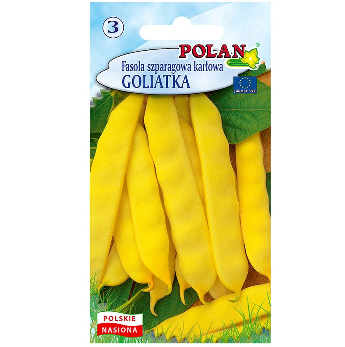 Fasola szparagowa żółta Goliatka średnio wczesna