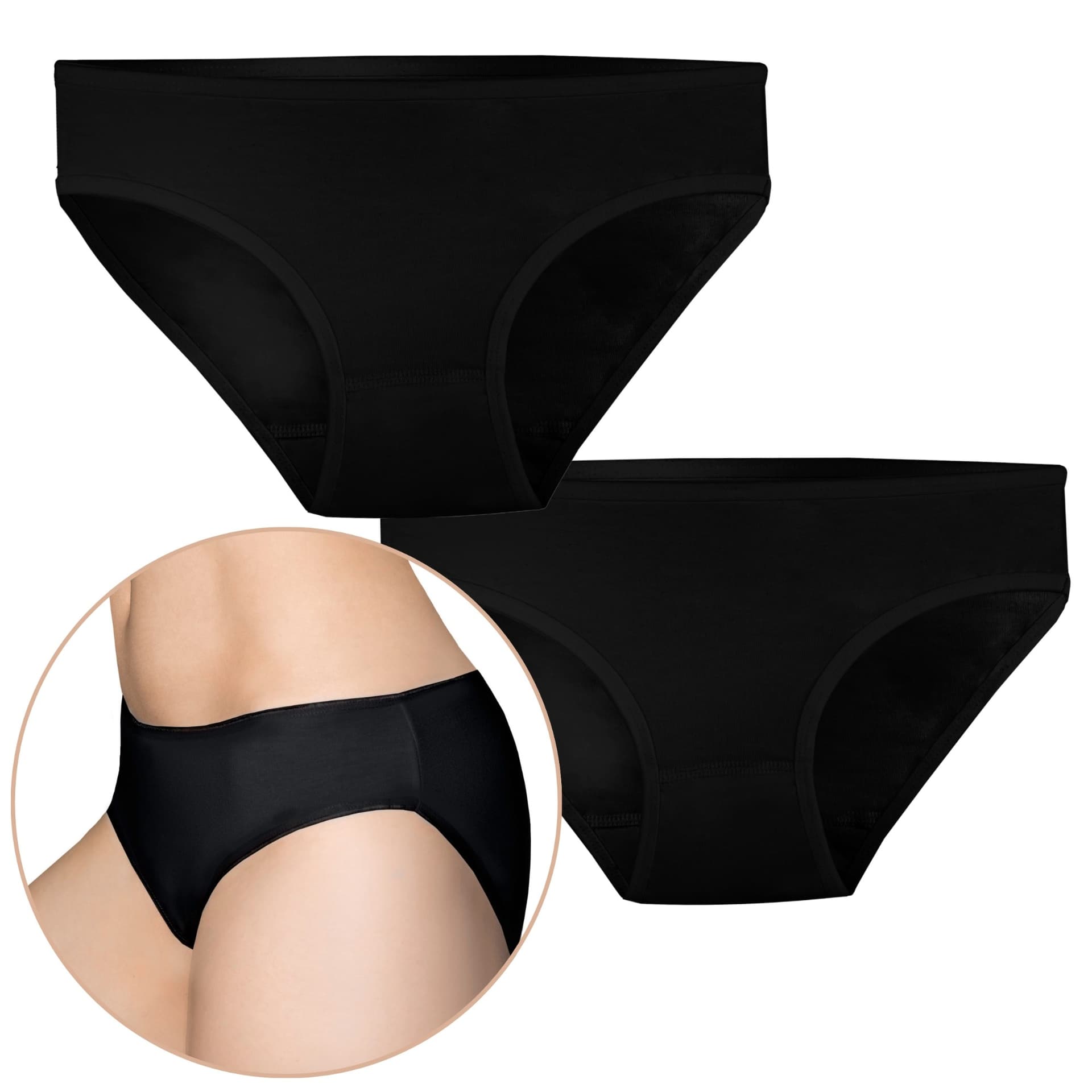 Figi damskie D. Maxi Komfortowe 2 sztuki