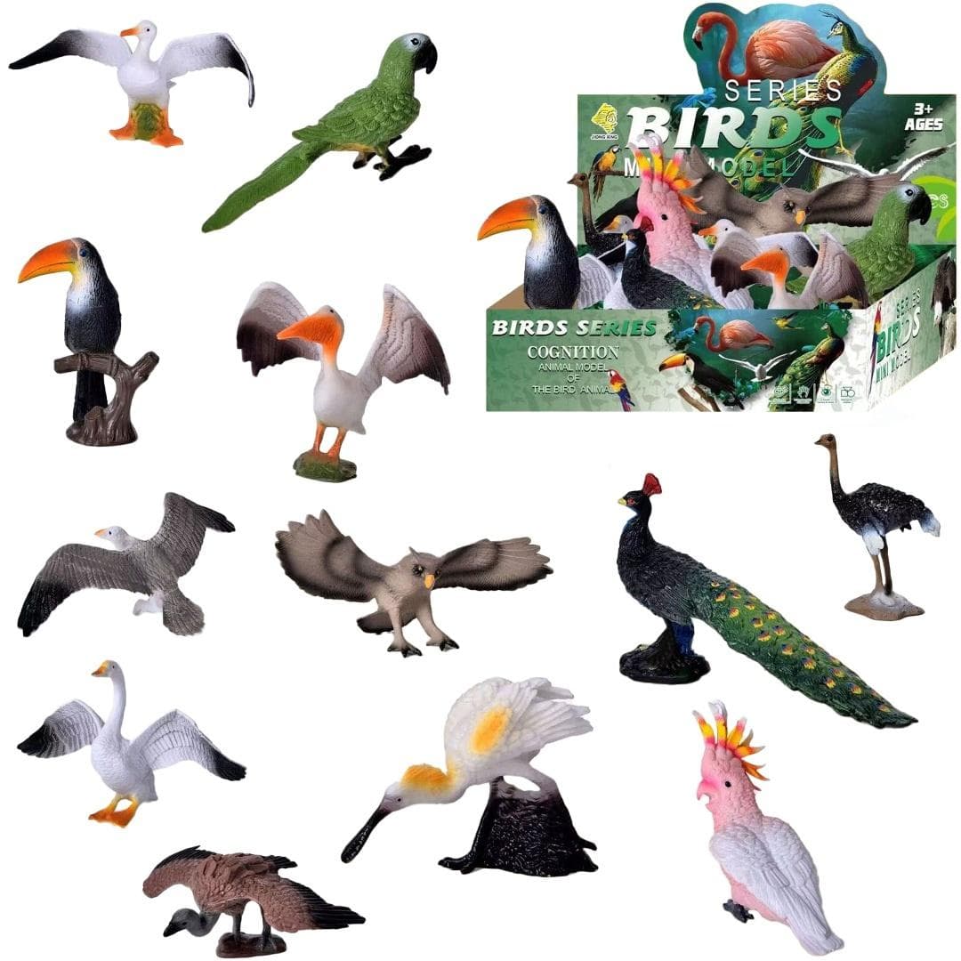 Figurka dekoracyjna ptak - różne wzory