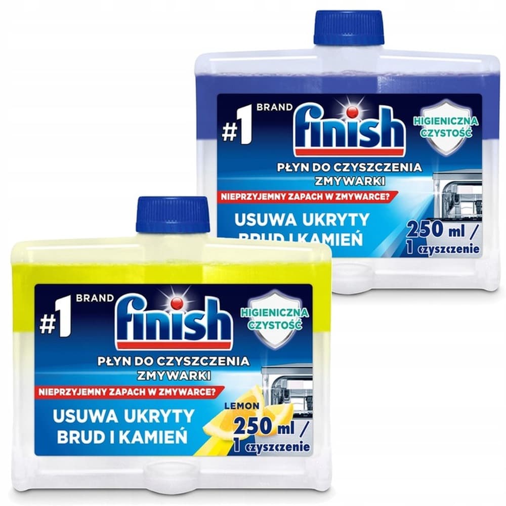Finish płyn do czyszczenia zmywarek 2 x 250 ml