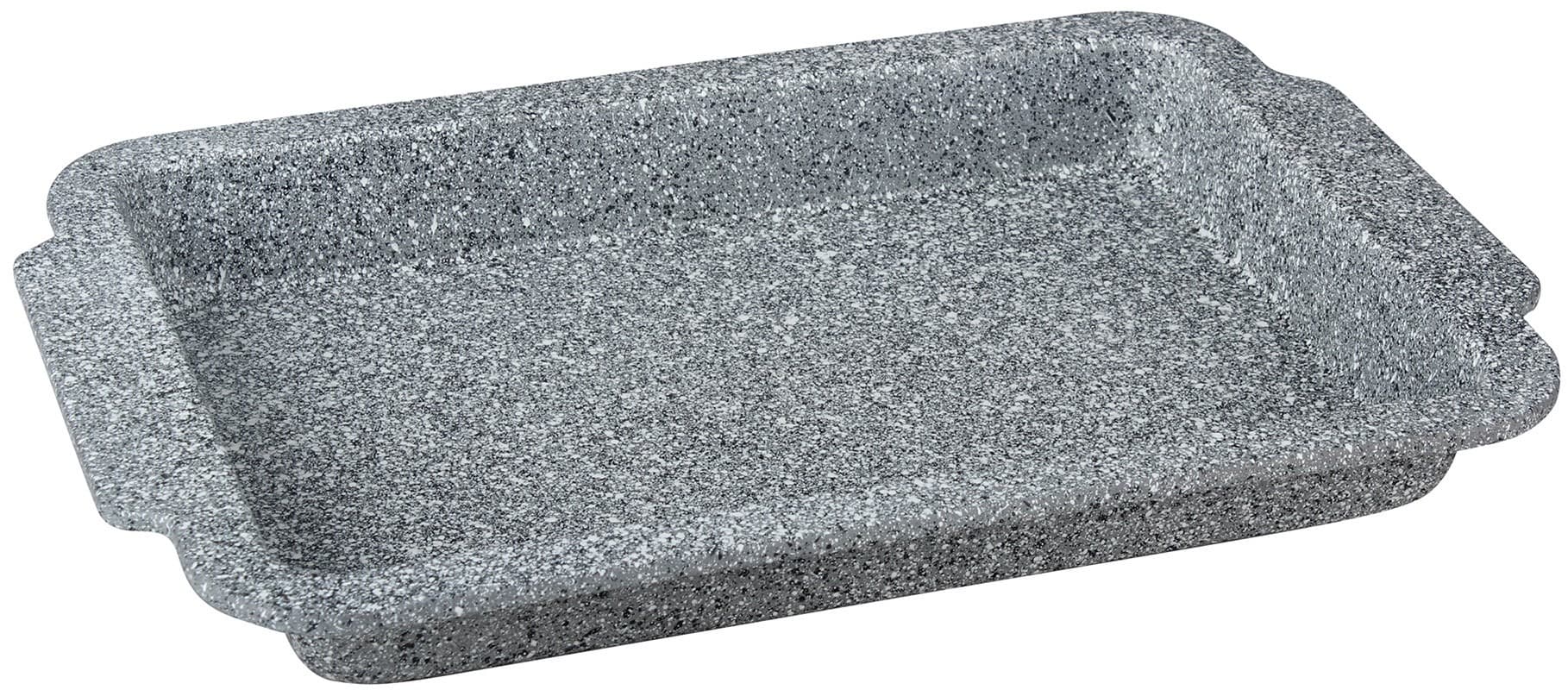 Forma do pieczenia prostokątna szara marmurkowa 40,5 cm