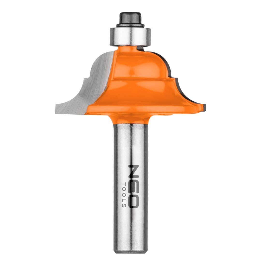 Frez kształtowy z łożyskiem ozdobny NEO TOOLS 34.9 x 15 mm trzpień 8 mm