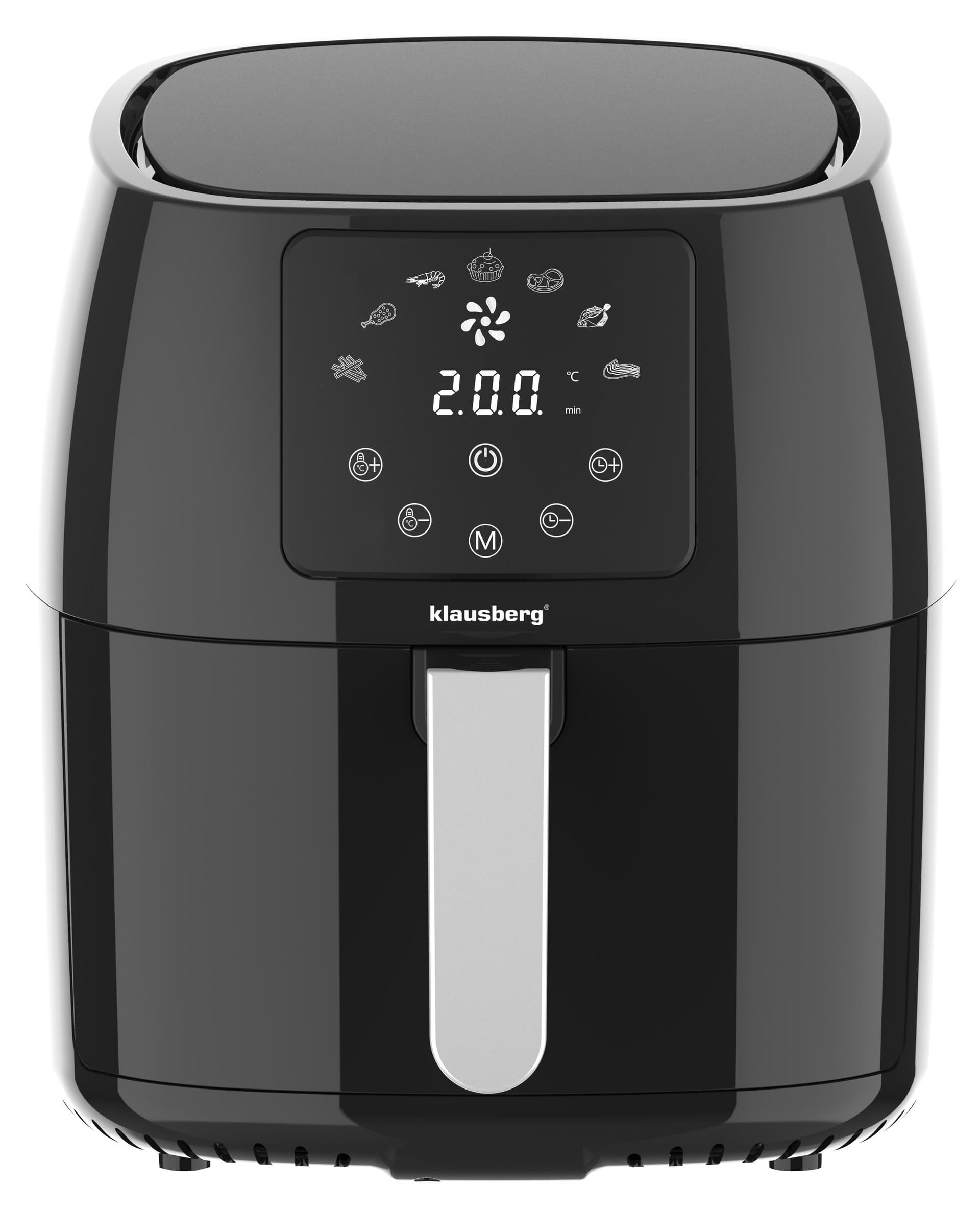 Frytkownica beztłuszczowa o pojemności 4,5 litra Klausberg