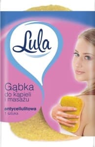 Gąbka do kąpieli i masażu antycellulitowego Lula