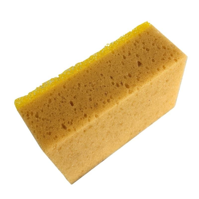 Gąbka dwuwarstwowa do mycia samochodu z warstwą do usuwania owadów