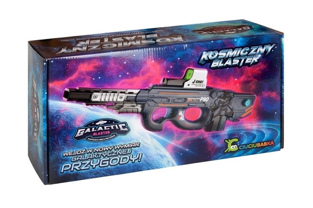 Kosmiczny blaster Galactic Blasters 101593 z akumulatorem i celownikiem