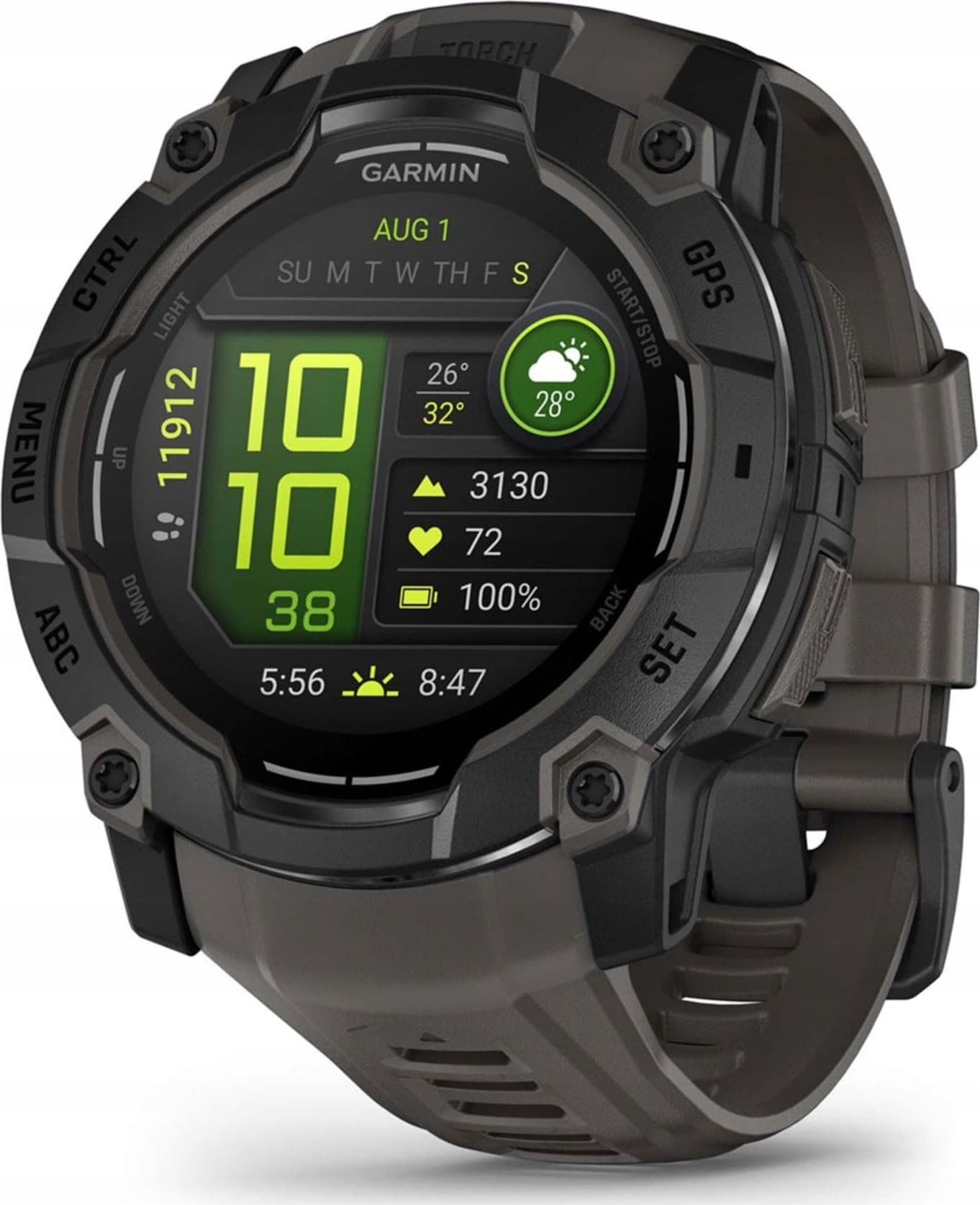 Garmin Instinct 3 AMOLED 50mm Czarny - Zegarek Sportowy GPS