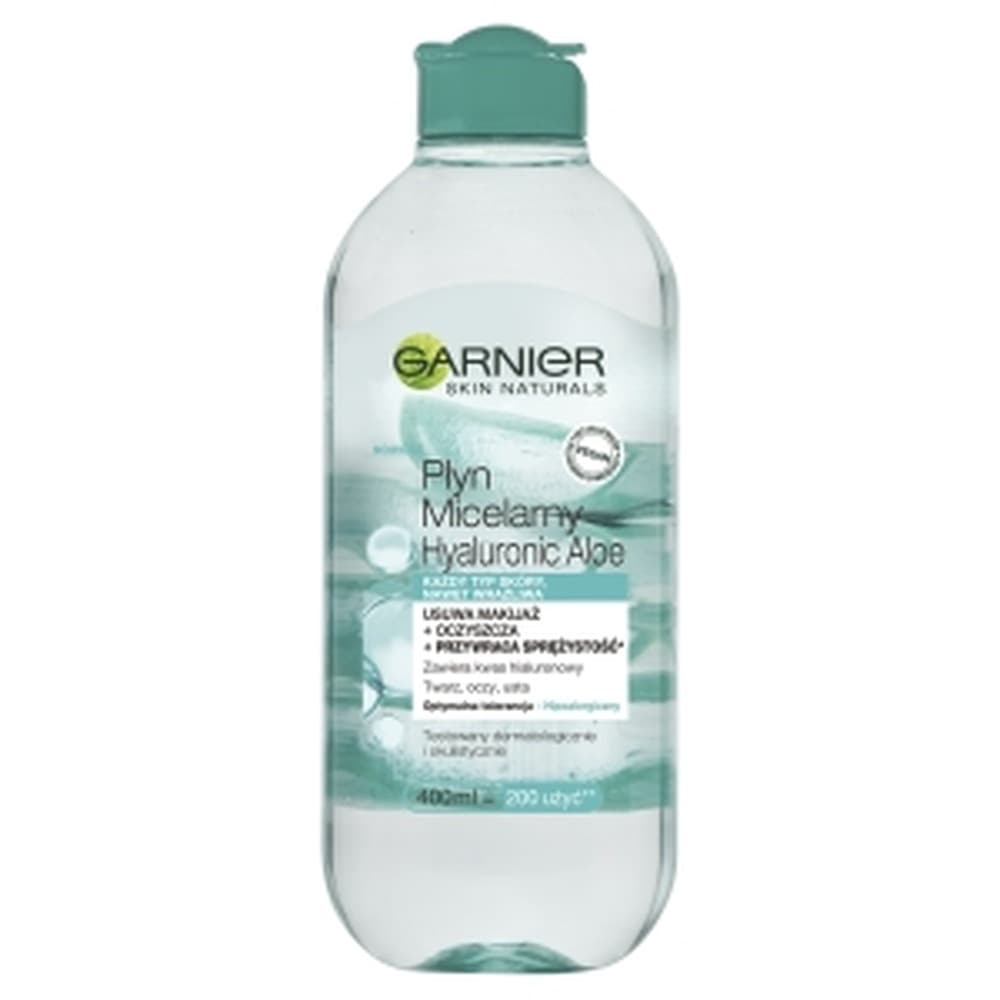 Garnier Hyaluronic Aloe Płyn Micelarny do demakijażu twarzy i oczu 400 ml