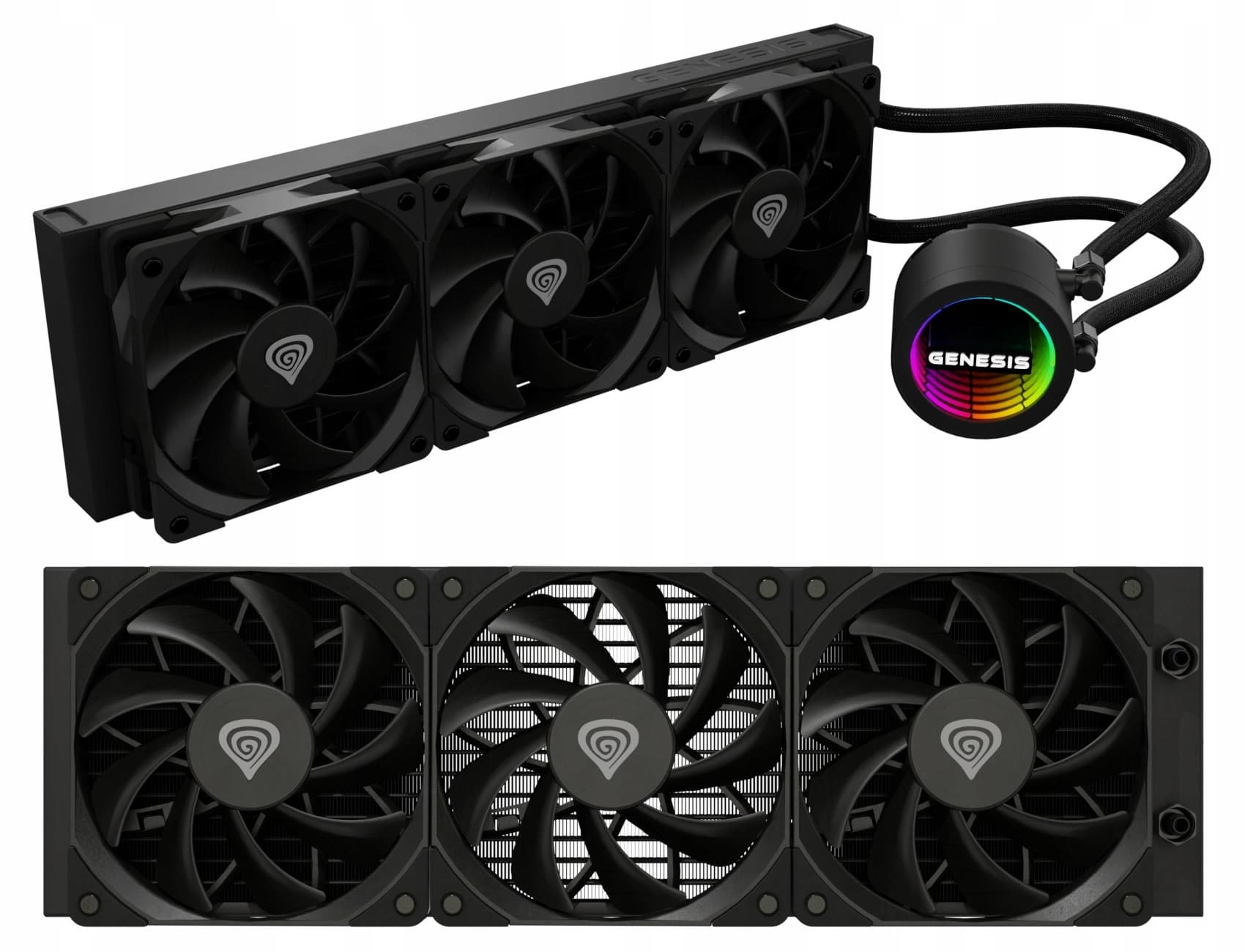 Genesis Hydria 360 Czarny - Chłodzenie wodne procesora