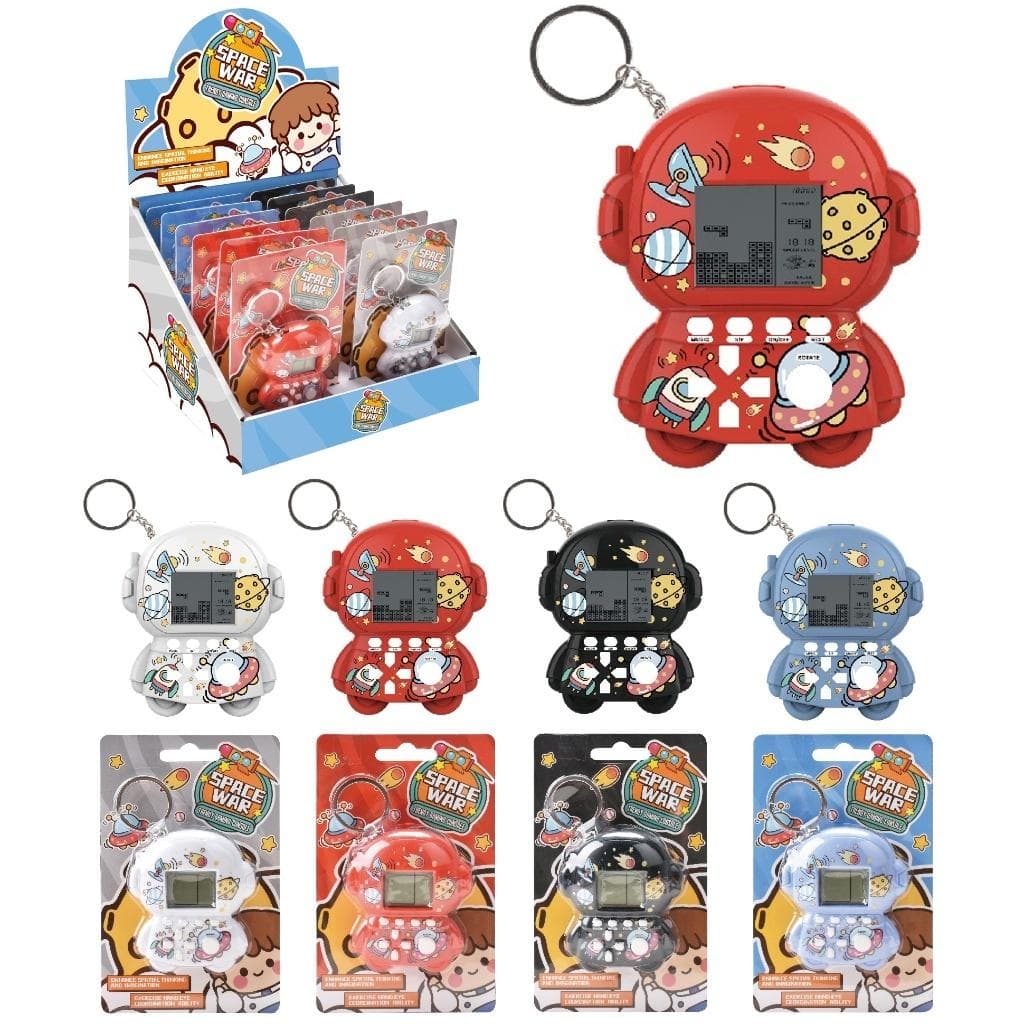 Gierka elektroniczna brelok MIX kolorów