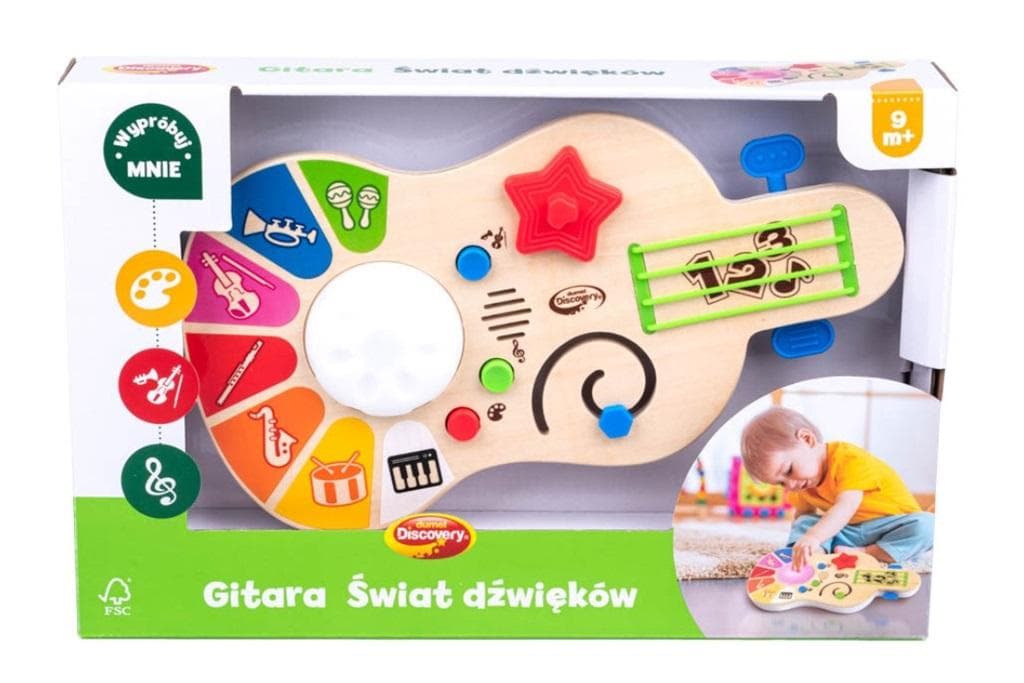 Gitara interaktywna ?wiat d?wi?k?w Dumel Discovery