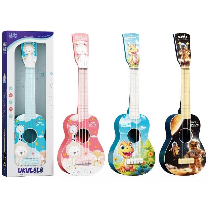 Gitara ukulele dla dzieci MIX wzorów
